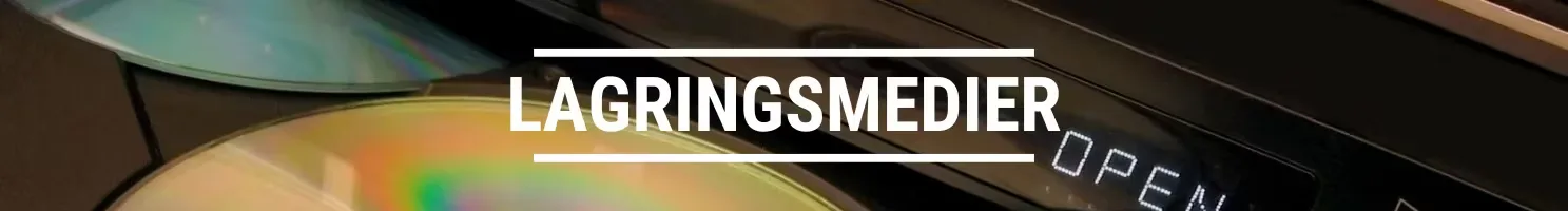 Lagringsmedier banner.