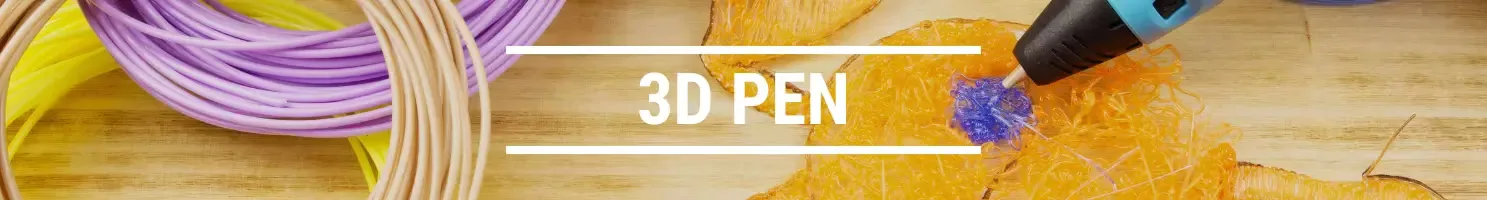 3D pen banner.