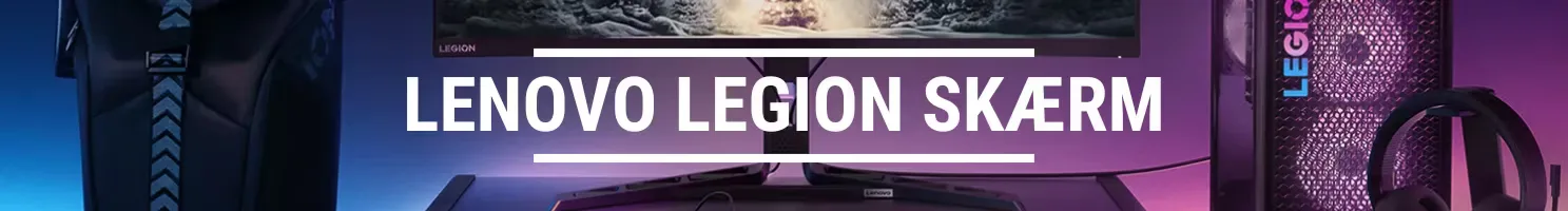 Lenovo Legion skærm banner