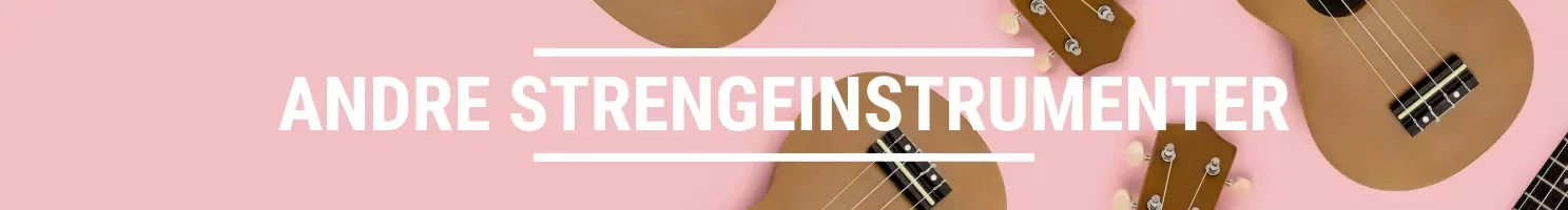 Andre strengeinstrumenter banner