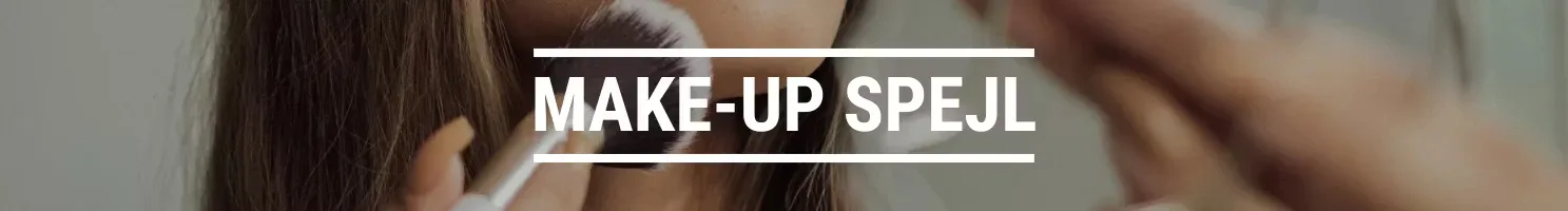 Make-up spejl banner