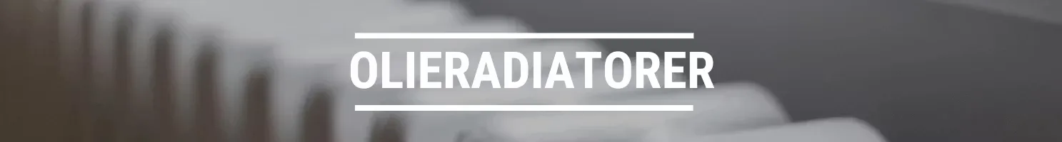 OLIERADIATORER