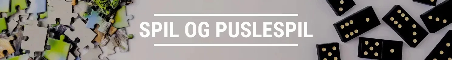 spil og puslespil banner