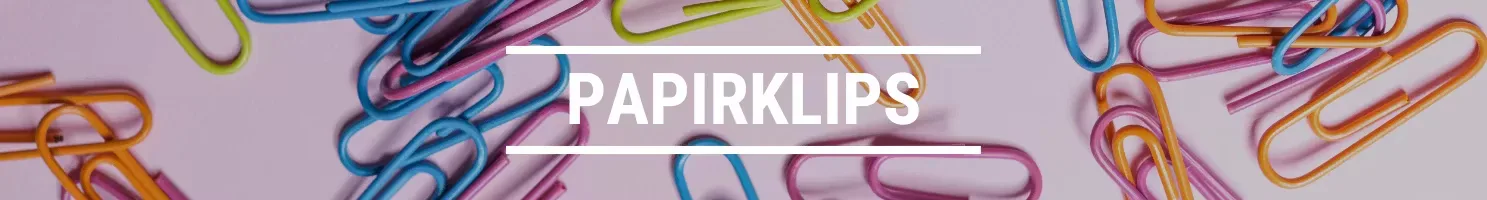 PAPIRKLIPS BANNER