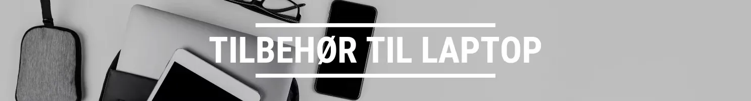 tilbehør til laptop banner