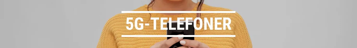 5G-telefoner banner