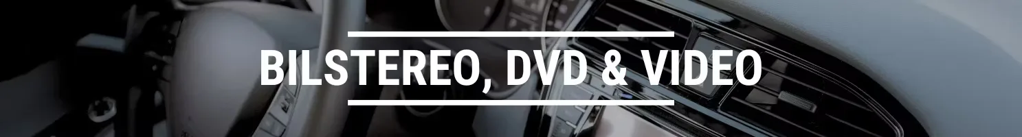 BILSTEREO, DVD & VIDEO