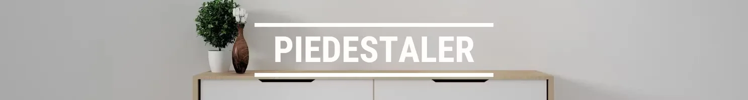 Piedestaler banner