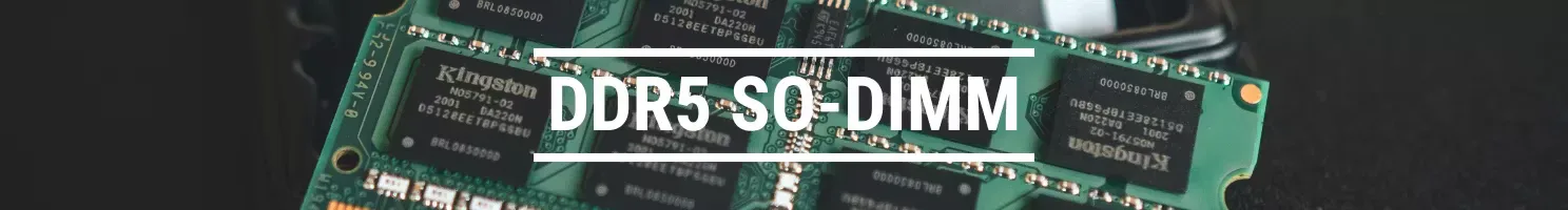 DDR5 SO-DIMM banner.