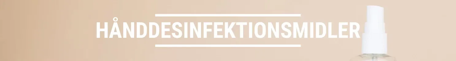 HÅNDDESINFEKTIONSMIDLER BANNER