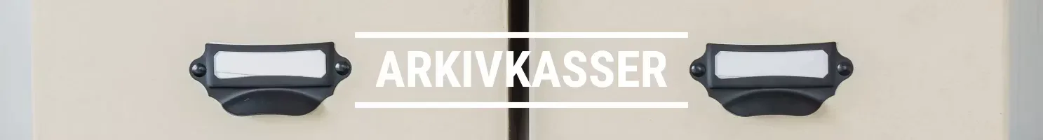 Banner til ARKIVKASSER