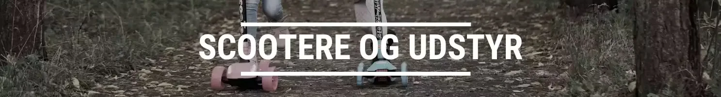 SCOOTER OG UDSTYR