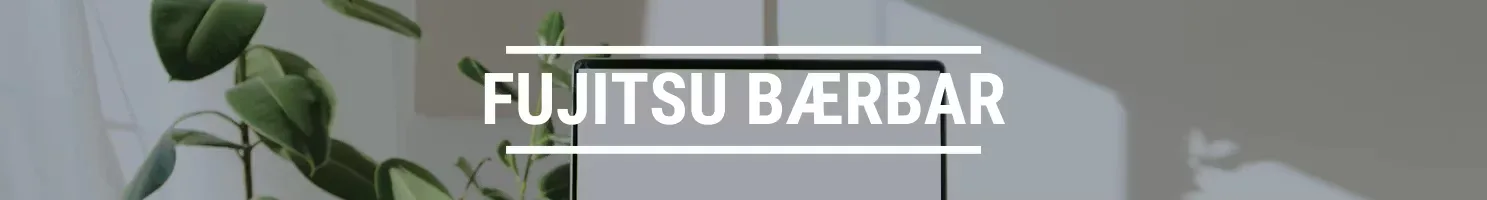 Fujitsu bærbar banner