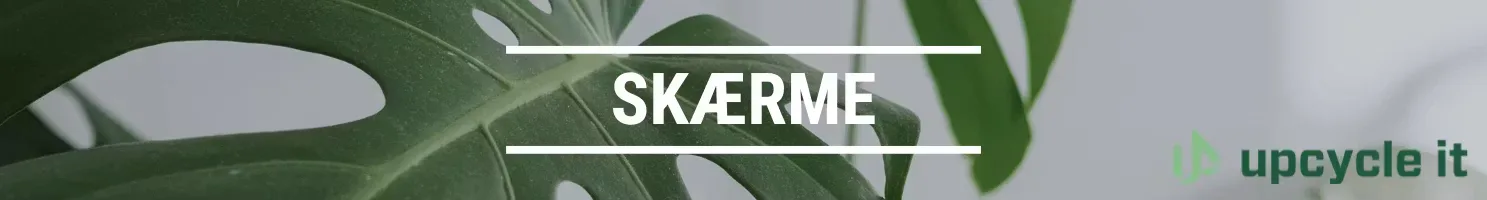 refurbished skærme banner