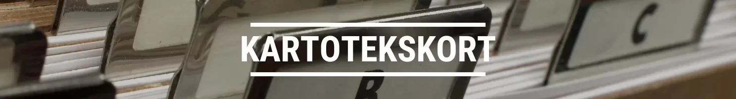 Banner til kartotekskort