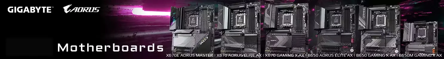 Gigabyte motherboard banner.