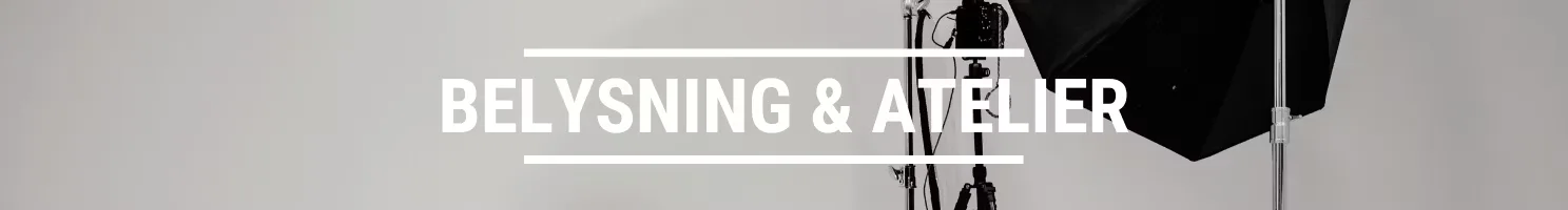 belysning og atelier