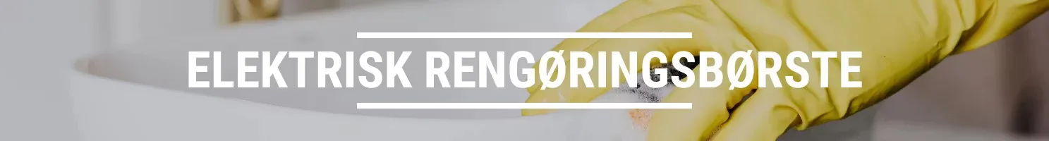 ELEKTRISK RENGØRINGSBØRSTE