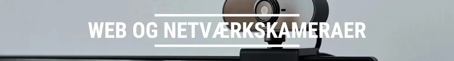 Web og  netværkskamera banner.