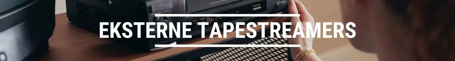Eksterne tapestreamers banner.