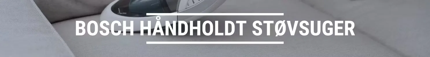 håndholdt støvsuger bosch