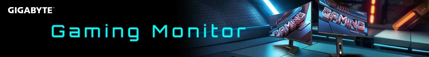 Gigabyte skærm banner.