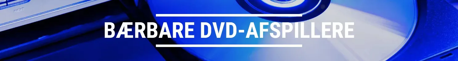 Bærbare DVD-afspillere banner