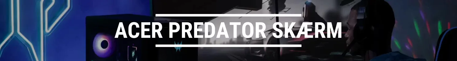 Acer Predator skærm banner