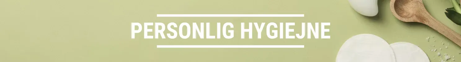 Personlig hygiejne banner