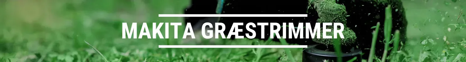 Makita græstrimmer banner