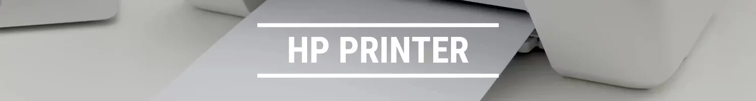 HP printer banner