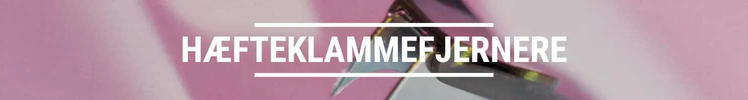 hæfteklammefjerner banner