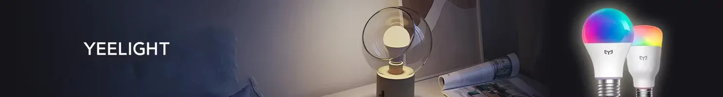 Yeelight bulb banner.