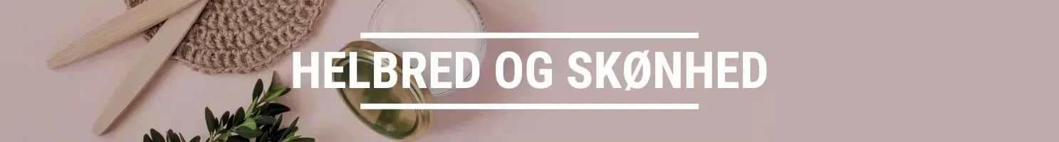 helbred og skønhed banner