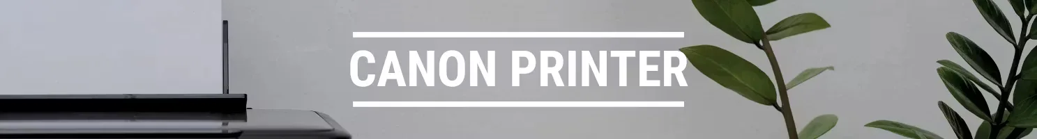 Canon printer banner