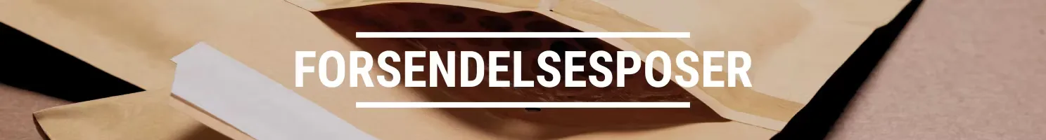 forsendelsesposer banner
