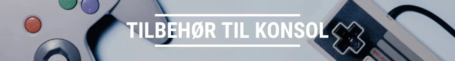 tilbehør til konsol