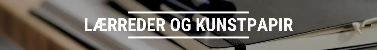 LÆRREDER OG KUNSTPAPIR banner
