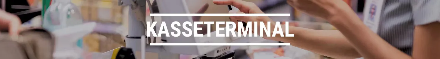 Kasseterminal banner
