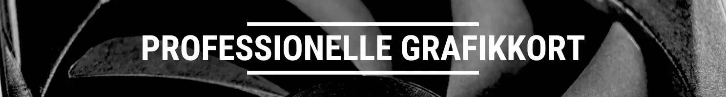 Professionelle grafikkort banner