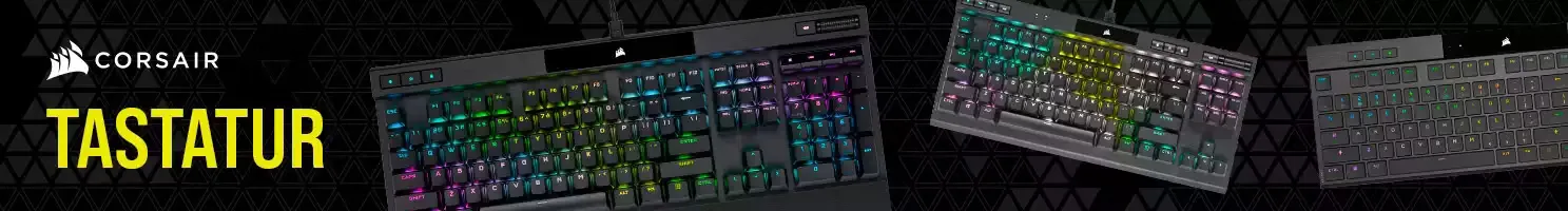 Corsair tastatur banner.