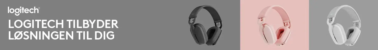 Logitech headset banner.