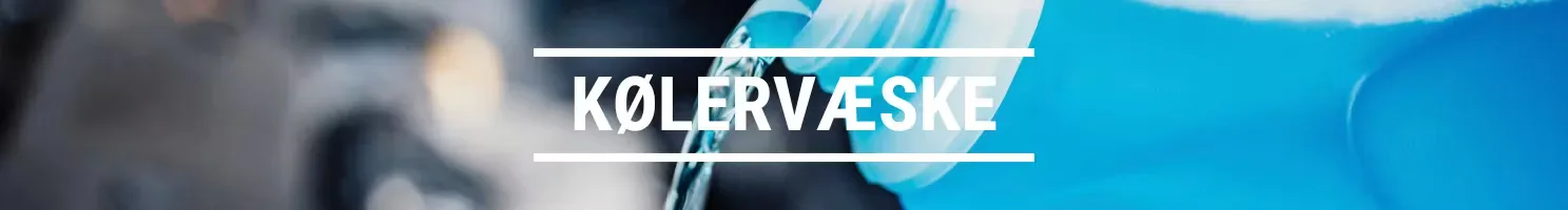Kølervæske banner.