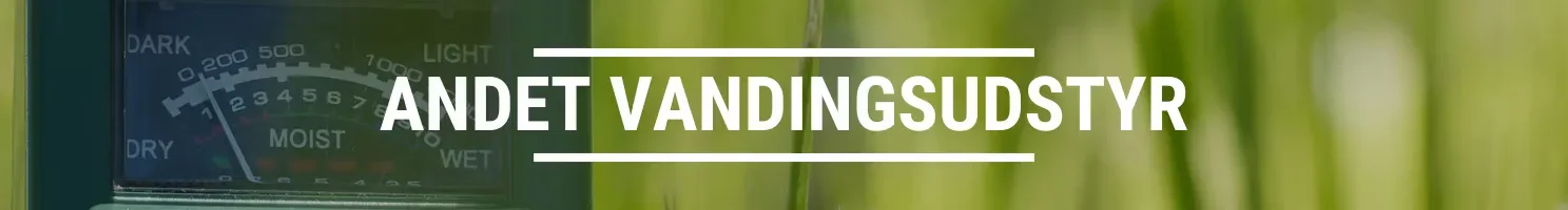 ANDET VANDINGSUDSTYR