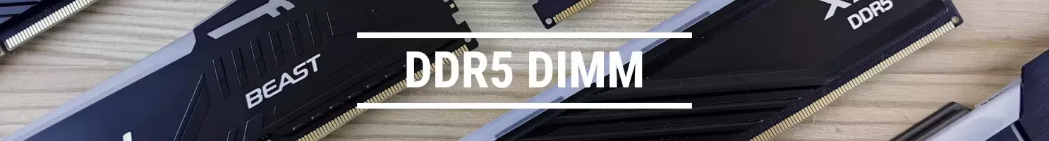 DDR5 DIMM banner.