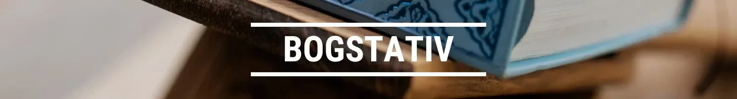 BOGSTATIV BANNER