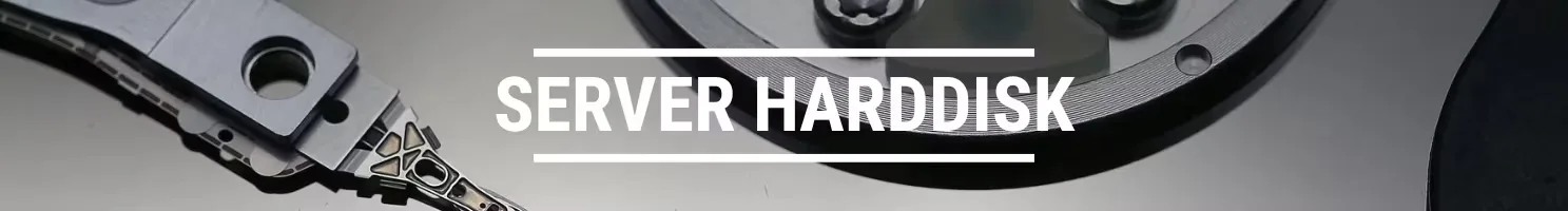Server harddisk banner.