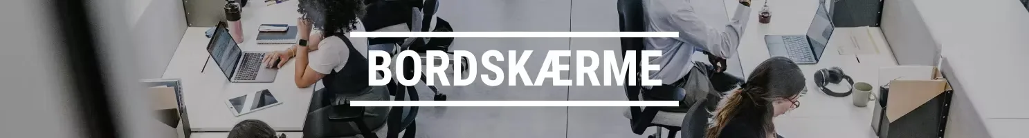BORDSKÆRME BANNER