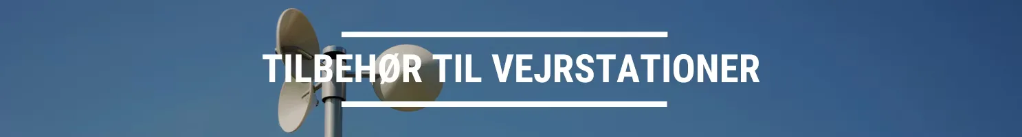 Tilbehør til vejrstationer banner