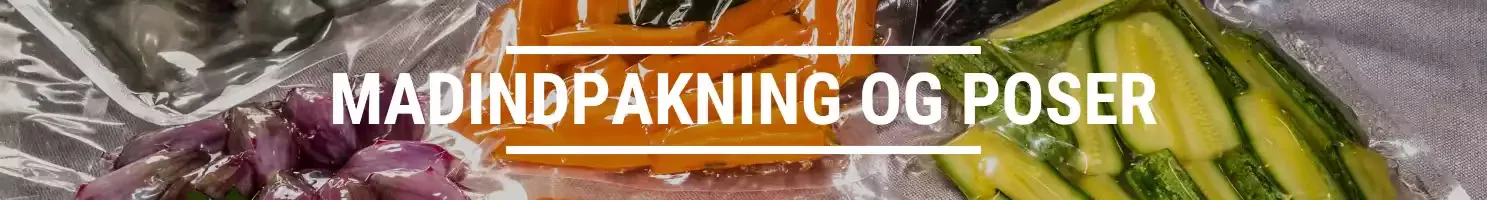 MADINDPAKNING OG POSER
